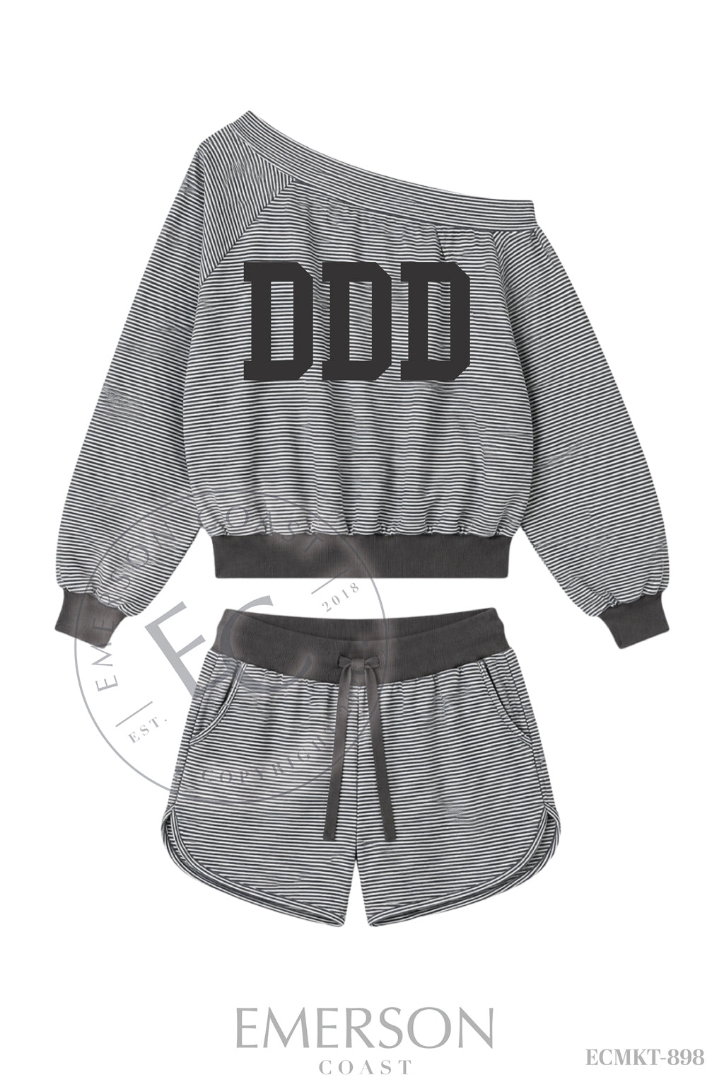 Delta Delta Delta Off The Shoulder Set