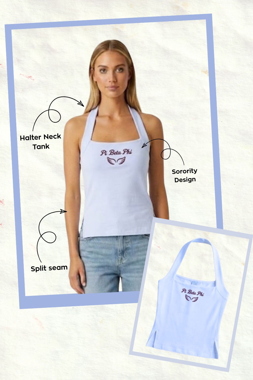 Emerson Coast Exclusive Halter Neck Tank
