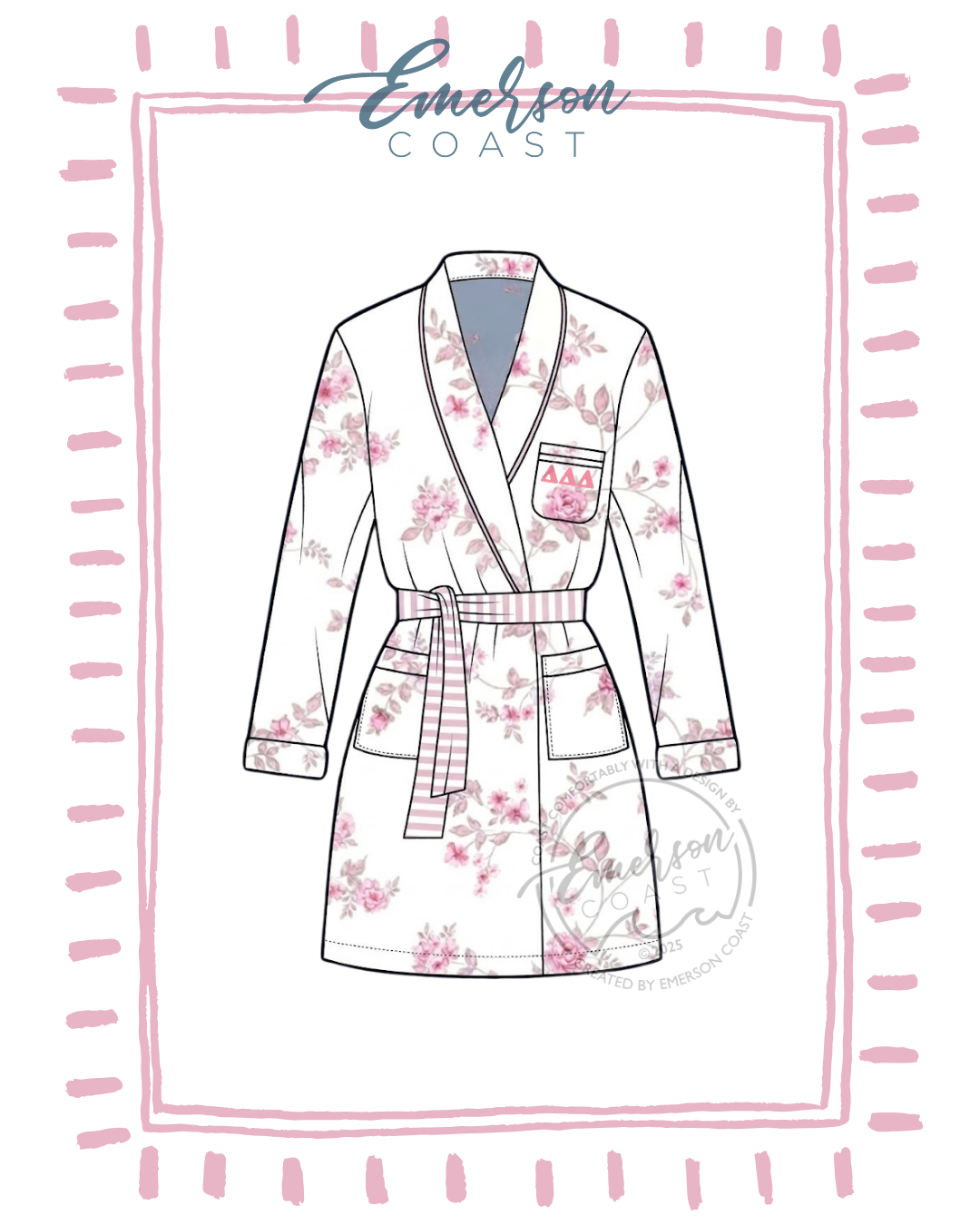 Emerson Coast Exclusive Floral Robe