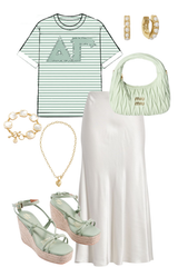 Delta Gamma Green Bid Day Greek Letter Jersey