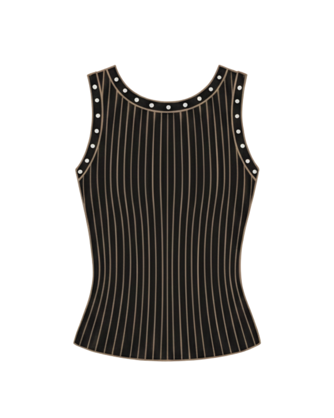 Emerson Coast Studded Ribbed Tank