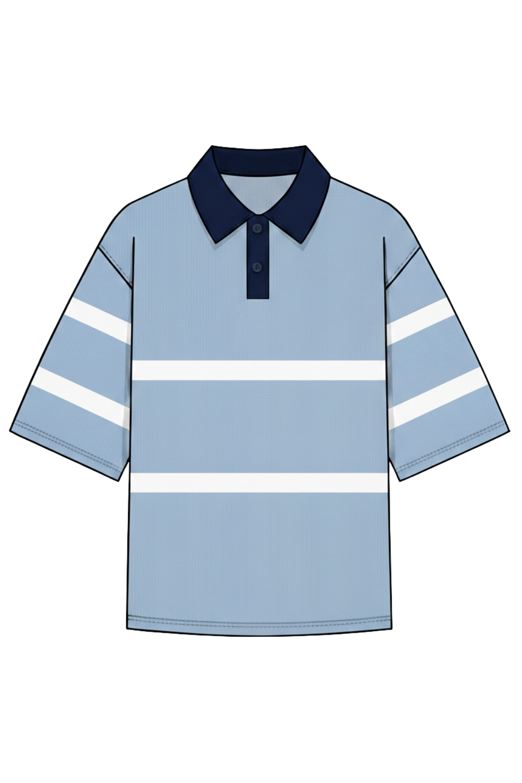 Emerson Coast Colorblock Rugby Tee