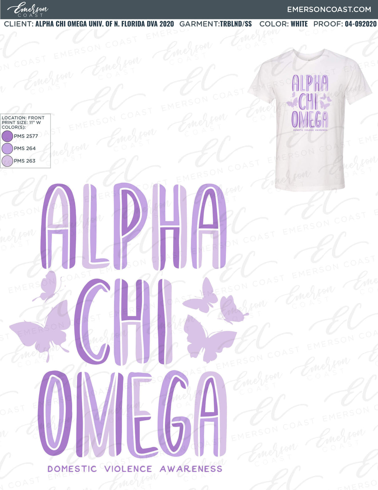 04-092020 Alpha Chi Omega University of North Florida DVA 2020