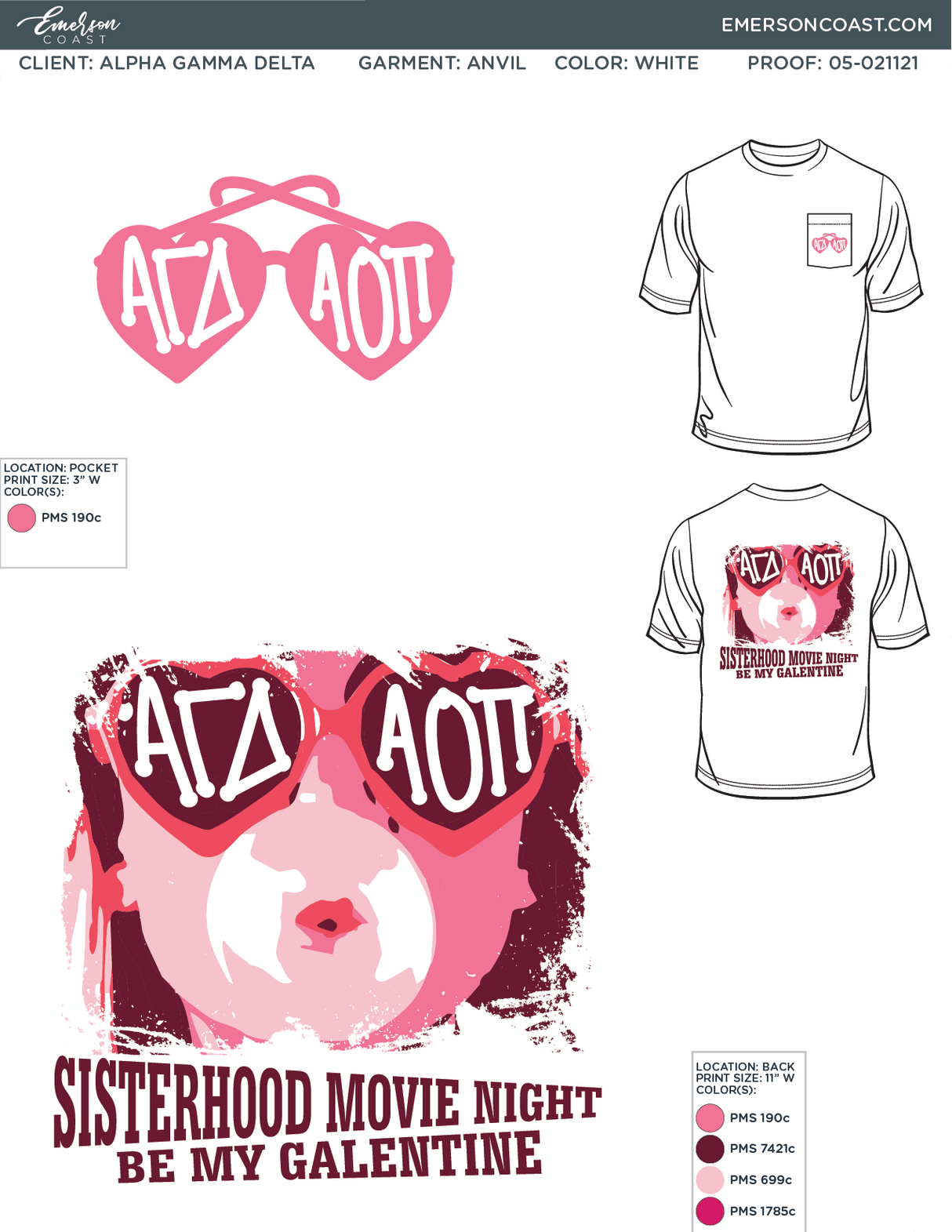 05-021121 Alpha Gamma Delta Georgia College Sunglasses 2021-01