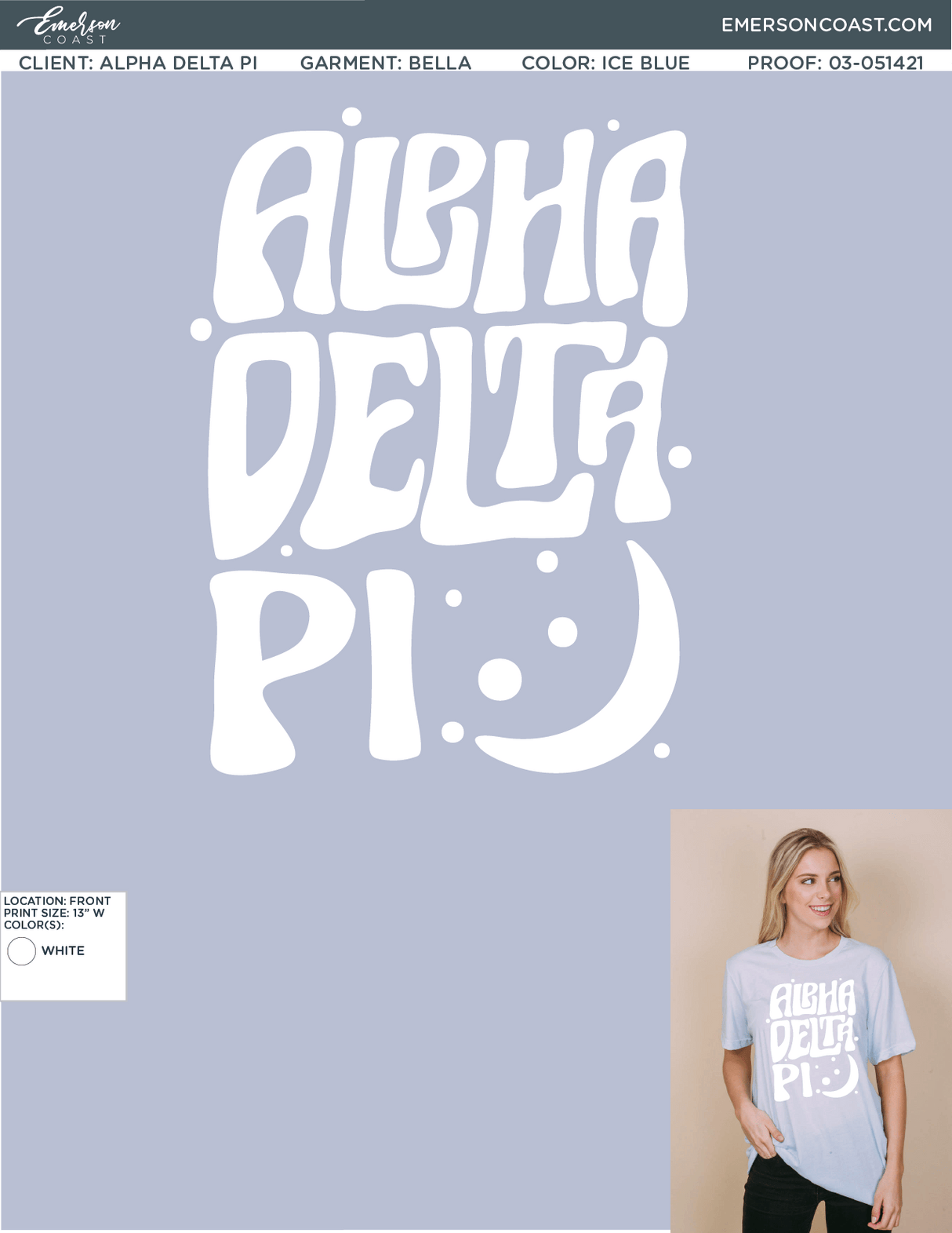 03-051421 Alpha Delta Pi Georgia Southern University Recruitment Stars 2021-01