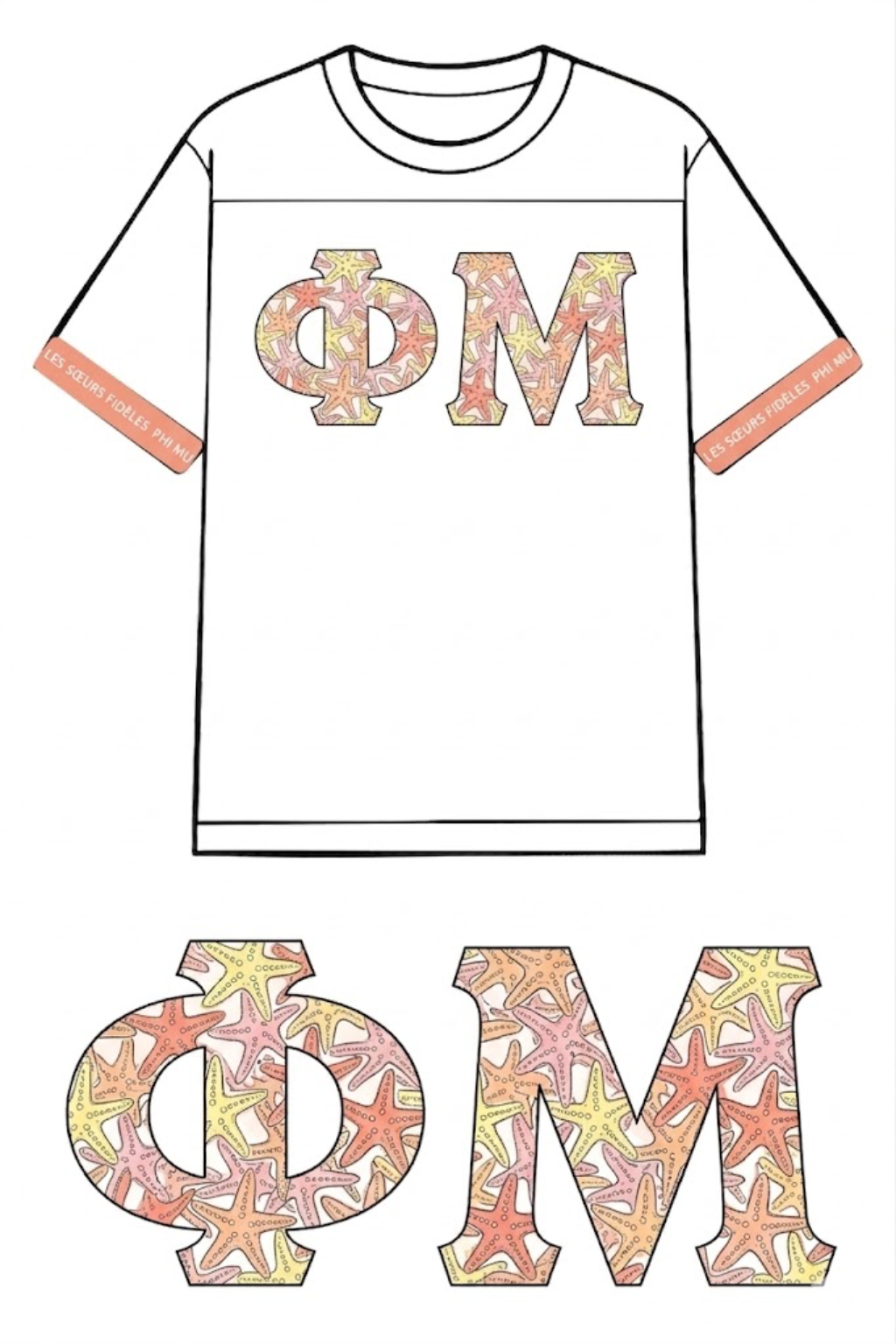 Phi Mu "Shore" to Last Bid Day Jersey