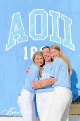 Alpha Omicron Pi Huntingdon College Light Blue Recruitment Henley