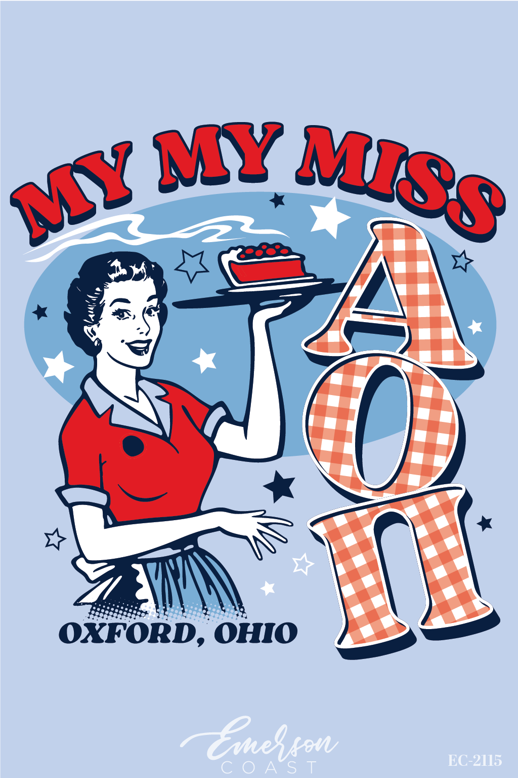 Alpha O My My Miss AOPi Bid Day Tee