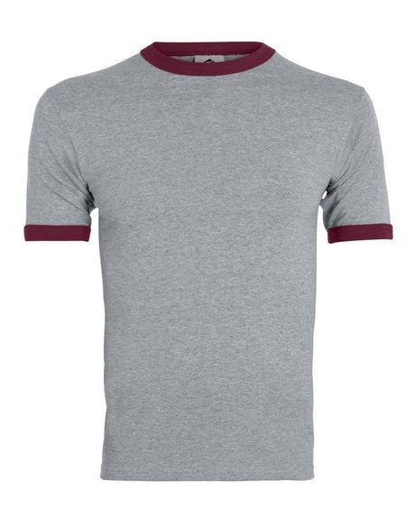 Athletic Heather/Maroon