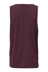 Maroon back