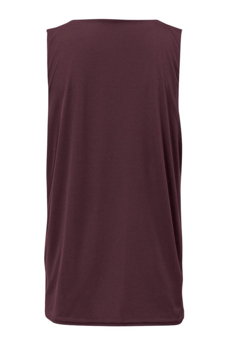 Maroon back