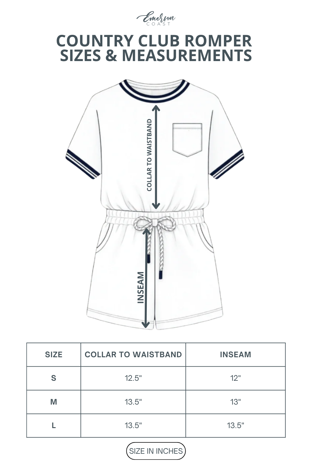 Sorority Country Club Romper