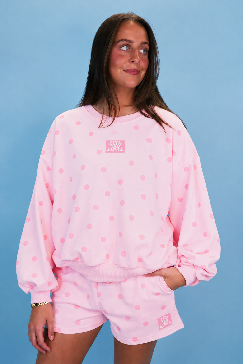 EC-02852 REP Zeta Tau Alpha Oklahoma State University Polka Dot Set 2026-PR