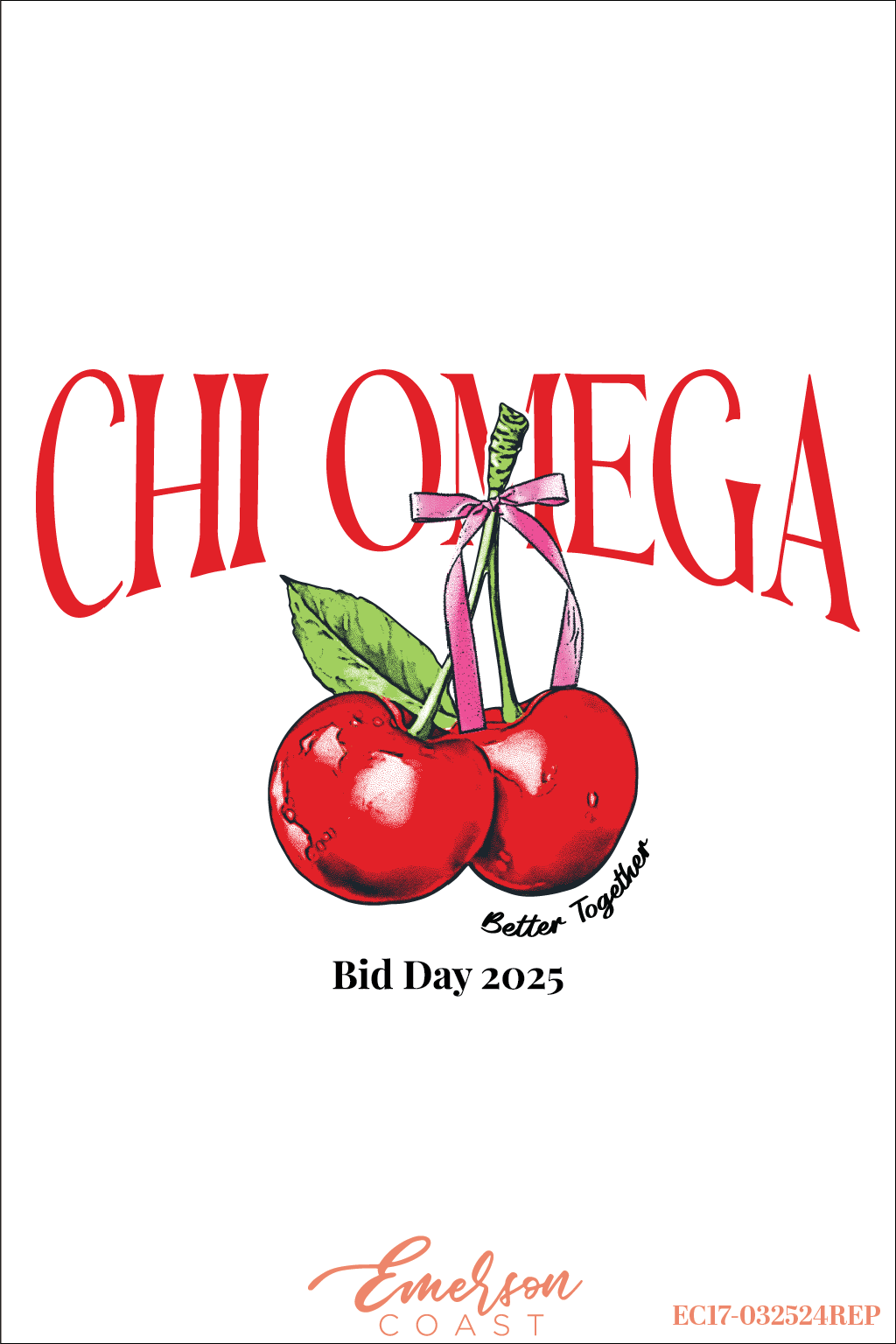 Cherry On Top Bid Day Design