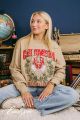 Chi Omega Crest Crewneck