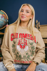 Chi Omega Crest Crewneck