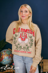 Chi Omega Crest Crewneck