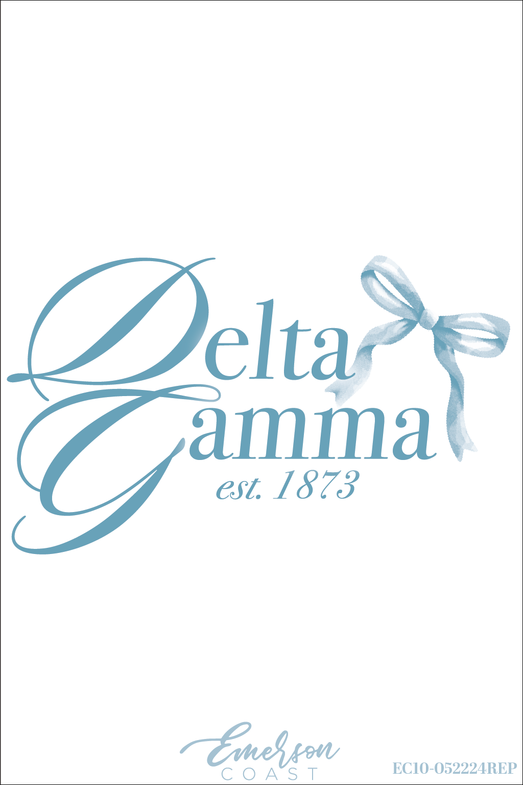 Tied Together With A Bow Bid Day Design