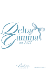Tied Together With A Bow Bid Day Design