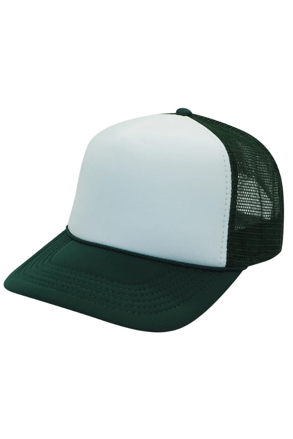 Dark Green/White
