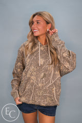 Independent Trading Co. Deadwood Camo Unisex Midweight Hooded Sweatshirt