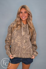 Independent Trading Co. Deadwood Camo Unisex Midweight Hooded Sweatshirt