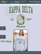 EC-00137 Kappa Delta Northern Arizona University Set 2026-PR