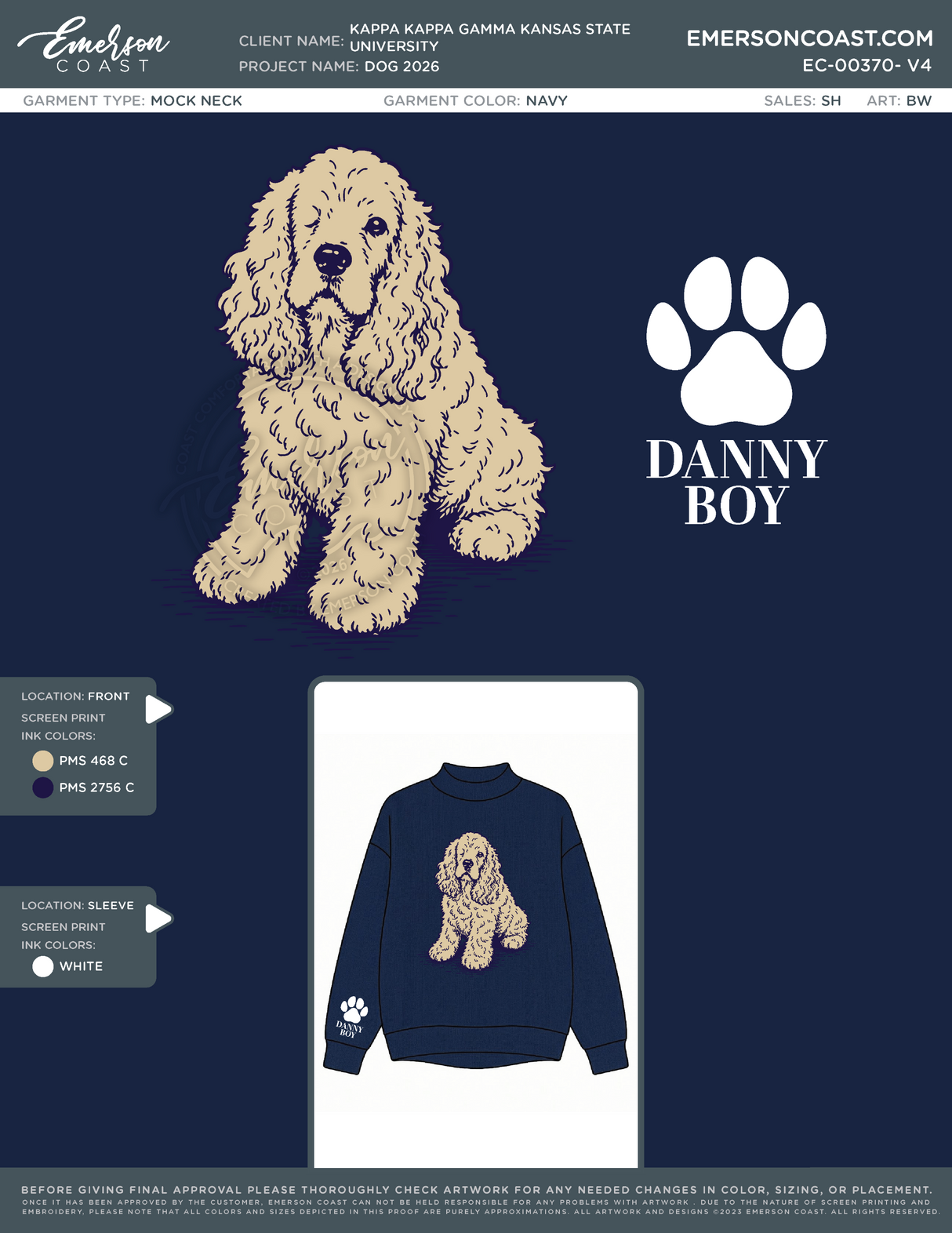EC-00370 REP Kappa Kappa Gamma Kansas State University Dog 2026 PR