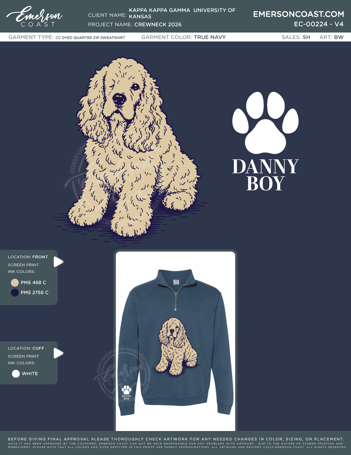 EC-00370 REP Kappa Kappa Gamma Kansas State University Dog 2026 PR