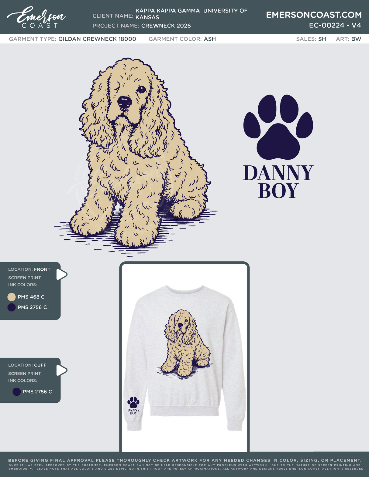 EC-00370 REP Kappa Kappa Gamma Kansas State University Dog 2026 PR