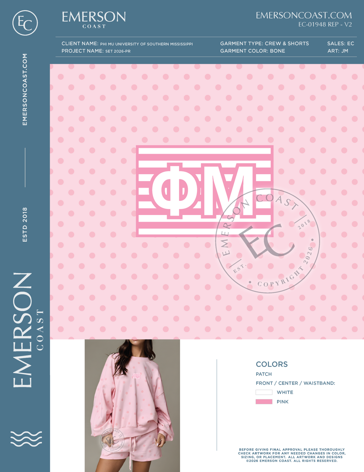 EC-01948 REP Phi Mu University of Southern Mississippi Set 2026-PR