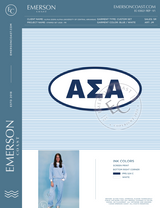 EC-03021 REP Alpha Sigma Alpha University of Central Arkansas Striped Set 2026-PR