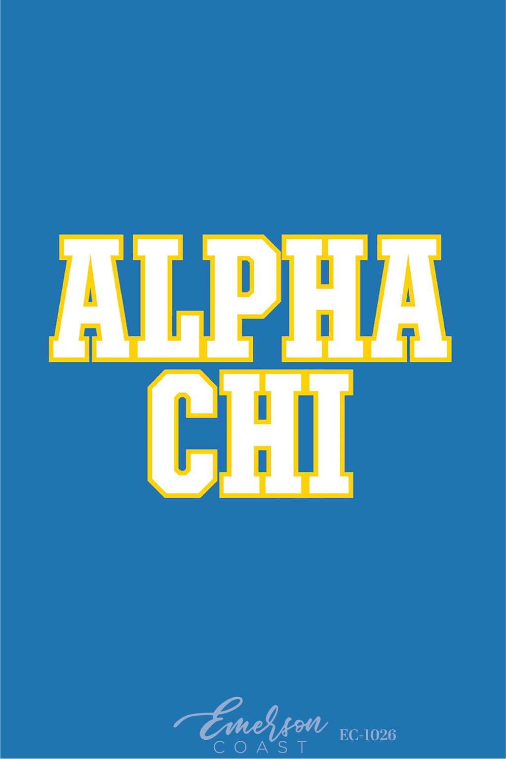 Alpha Chi Omega Blue Bid Day Jersey