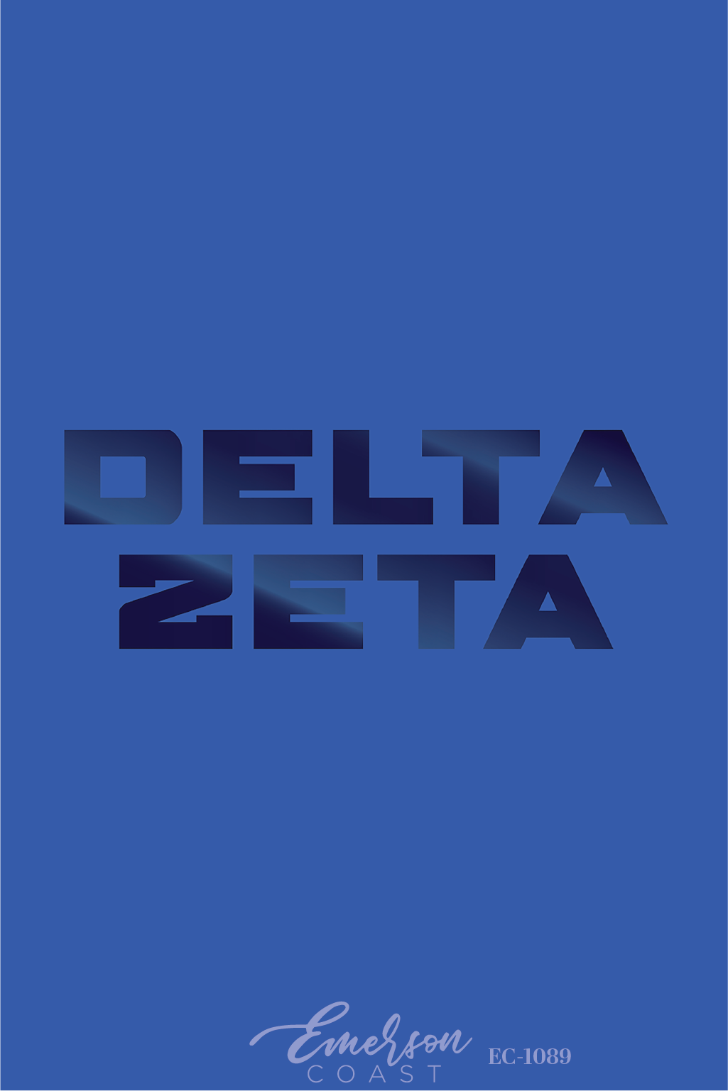 Delta Zeta Futuristic Bid Day T-Shirt