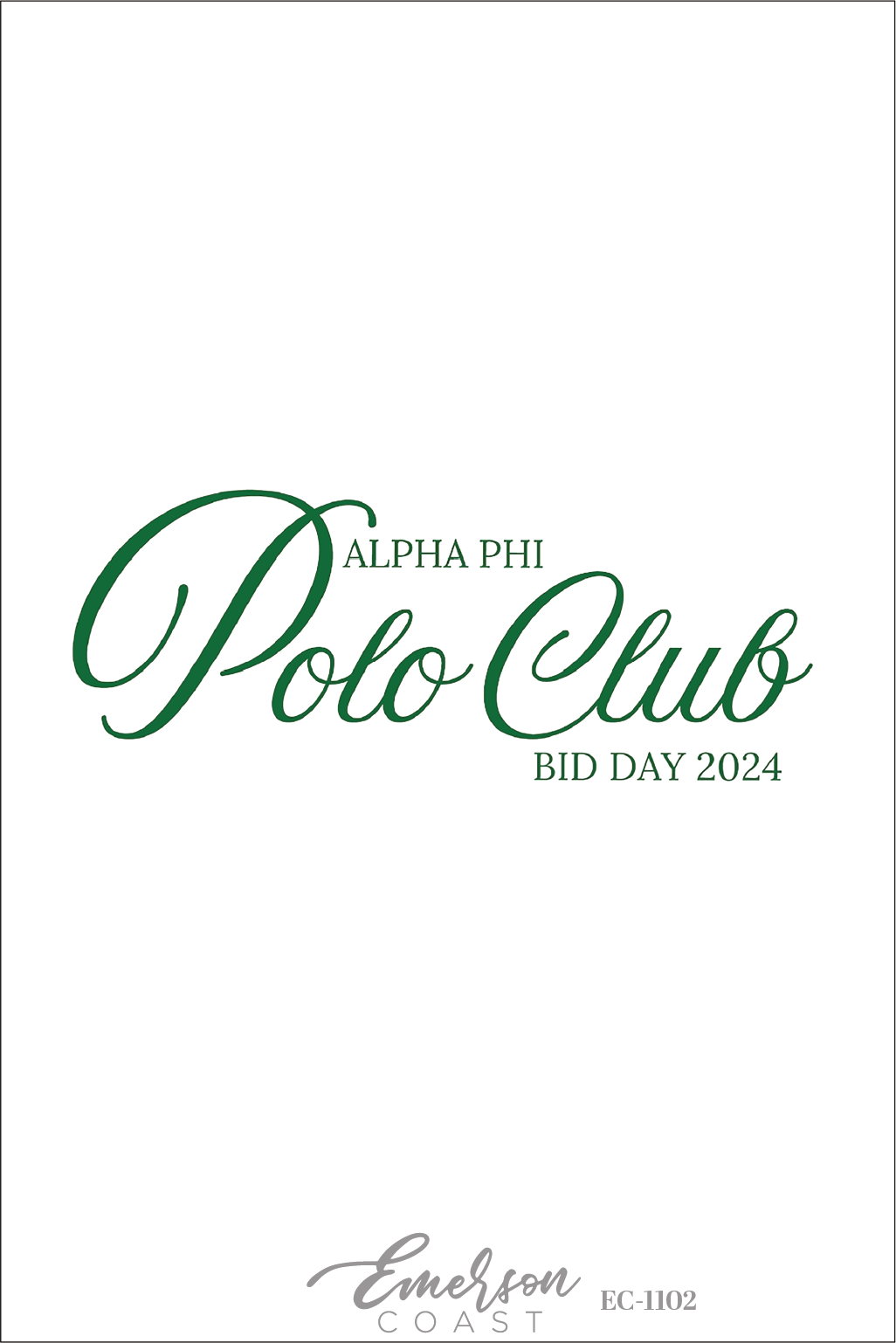 Alpha Phi Polo Club Recruitment
