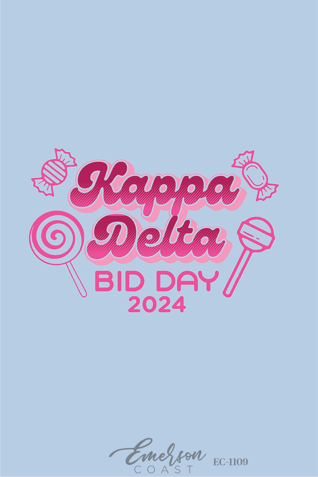 Kappa Delta Candyland Bid Day T-Shirt