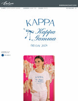 Tied Together With A Bow Bid Day Design