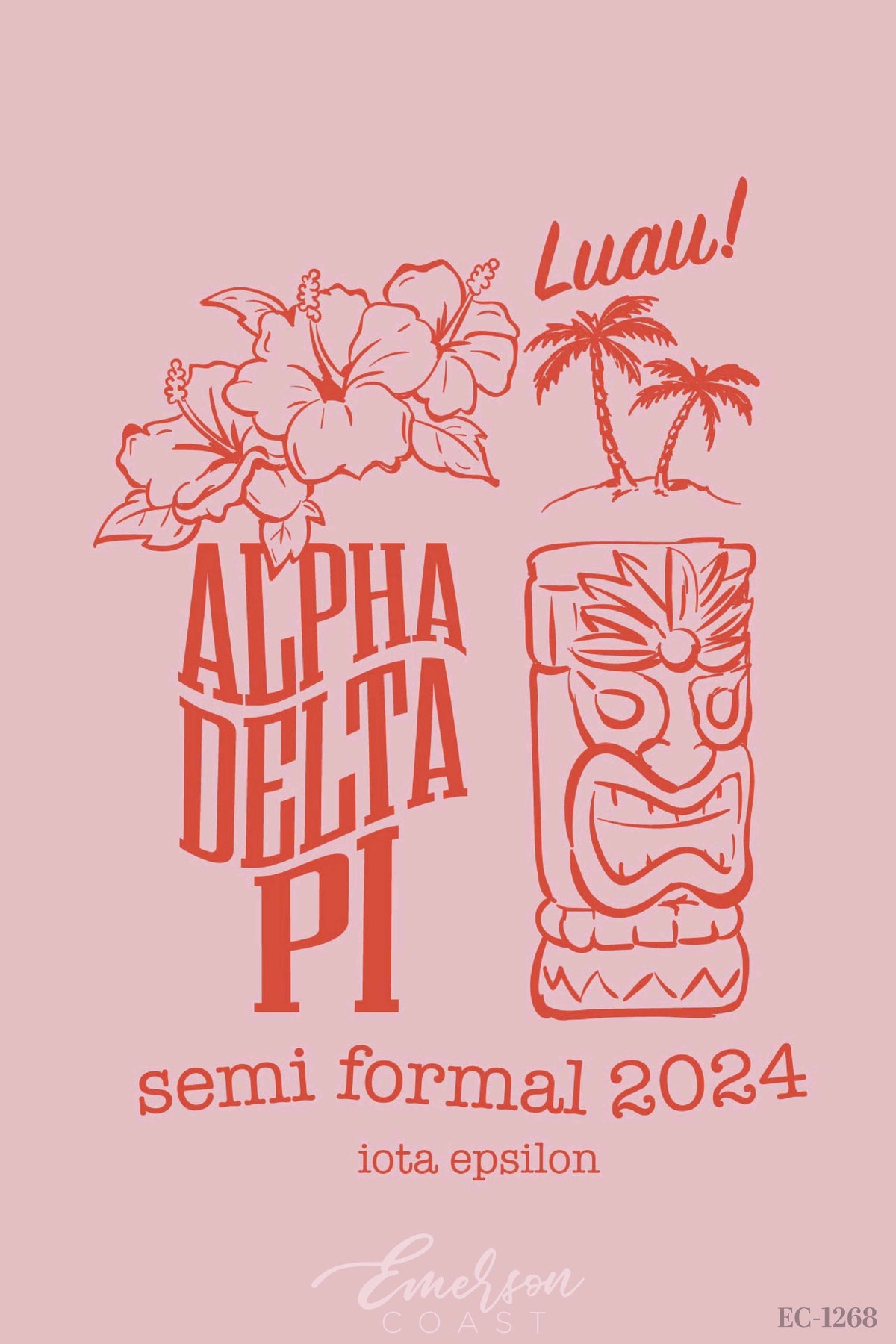 Alpha Delta Pi University of North Florida Semi Formal T-shirt