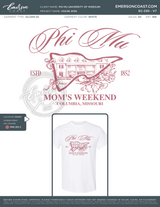 EC-230 NEW Phi Mu University of Missouri House 2026 MD - short sleeves/rolled cuff