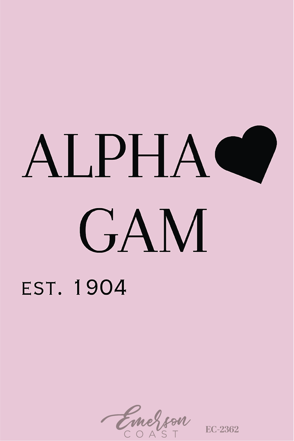 Alpha Gamma Delta Florida State University Recruitment Heart Tee
