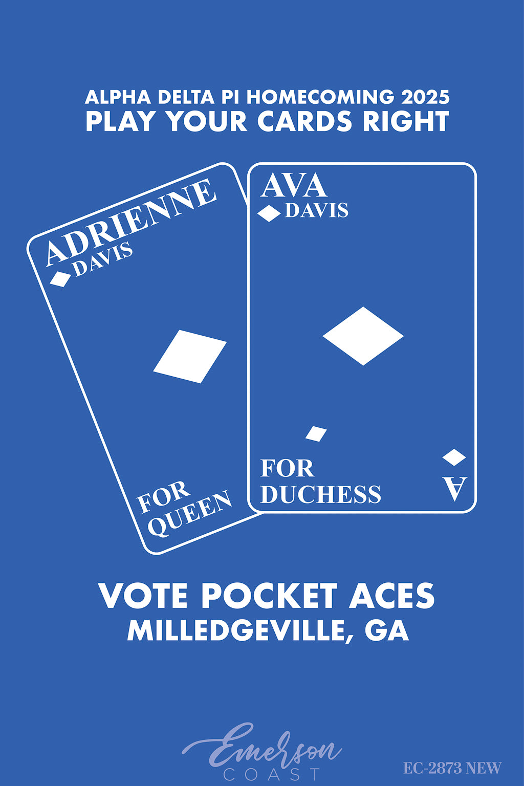 NEW Alpha Delta Pi Georgia College & State University Homecoming Tshirt