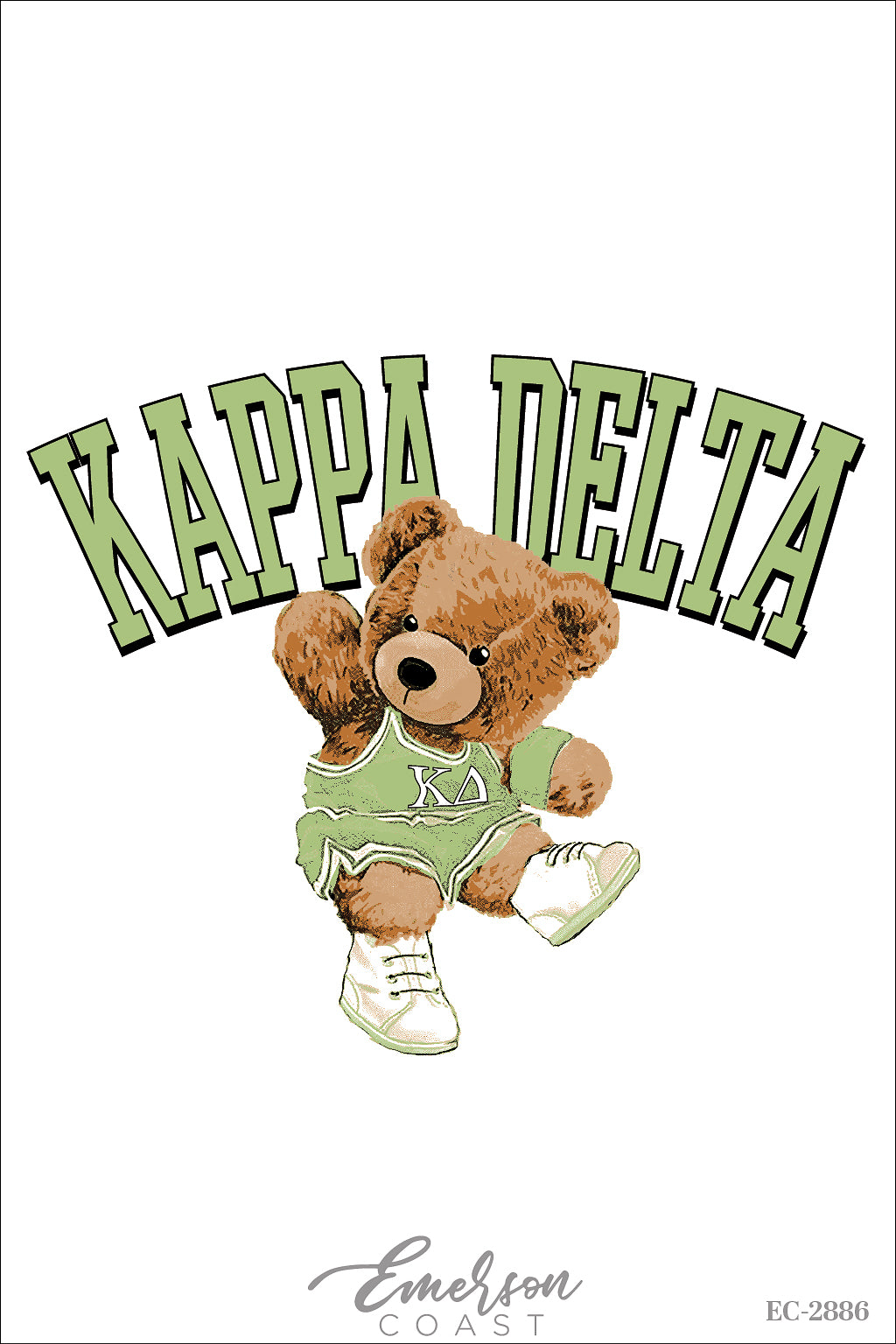 Kappa Delta Georgia College and State University Greek Weekend Bear Tee