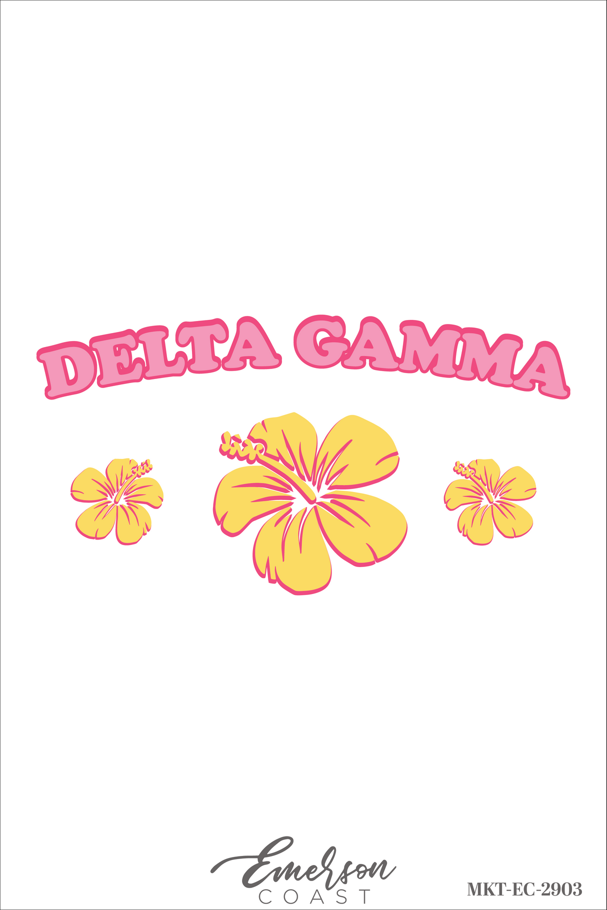 Delta Gamma Beach Club Bid Day Tee