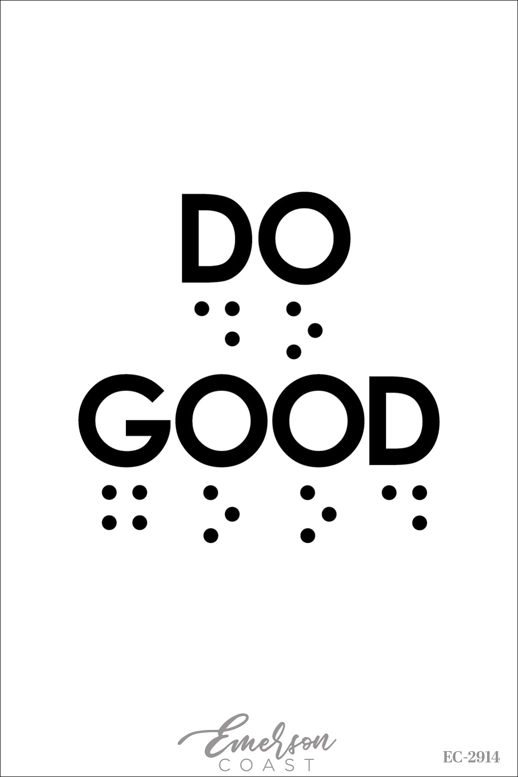 Delta Gamma Do Good Braille Tee