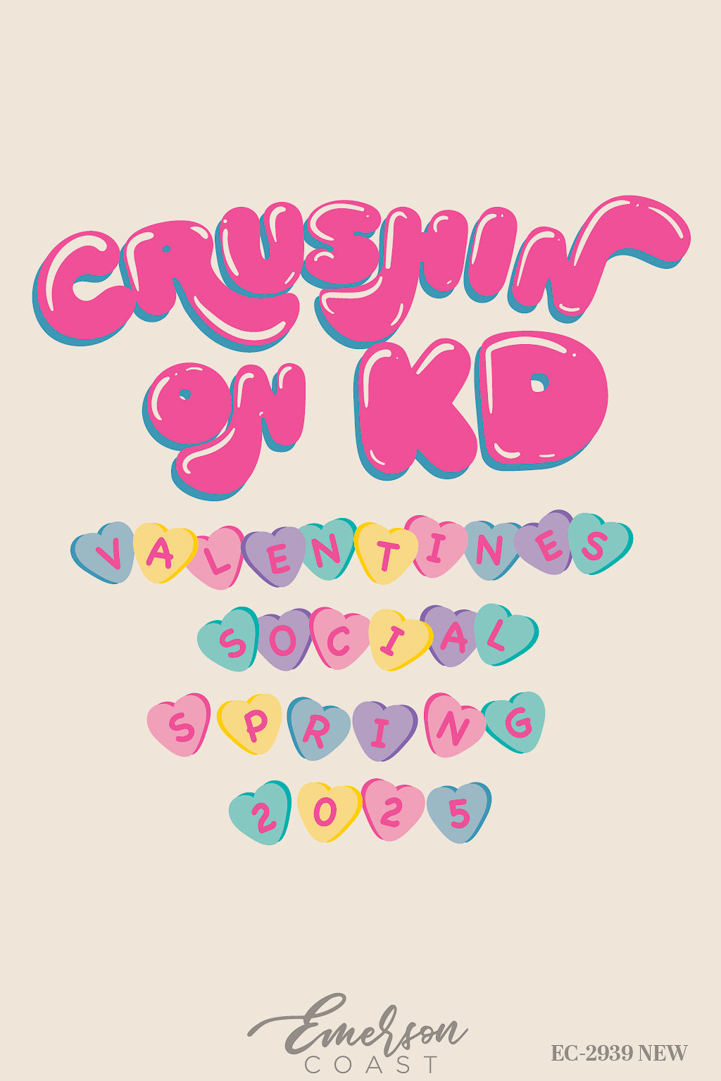 Kappa Delta University of North Carolina at Charlotte Valentines Day Tshirt