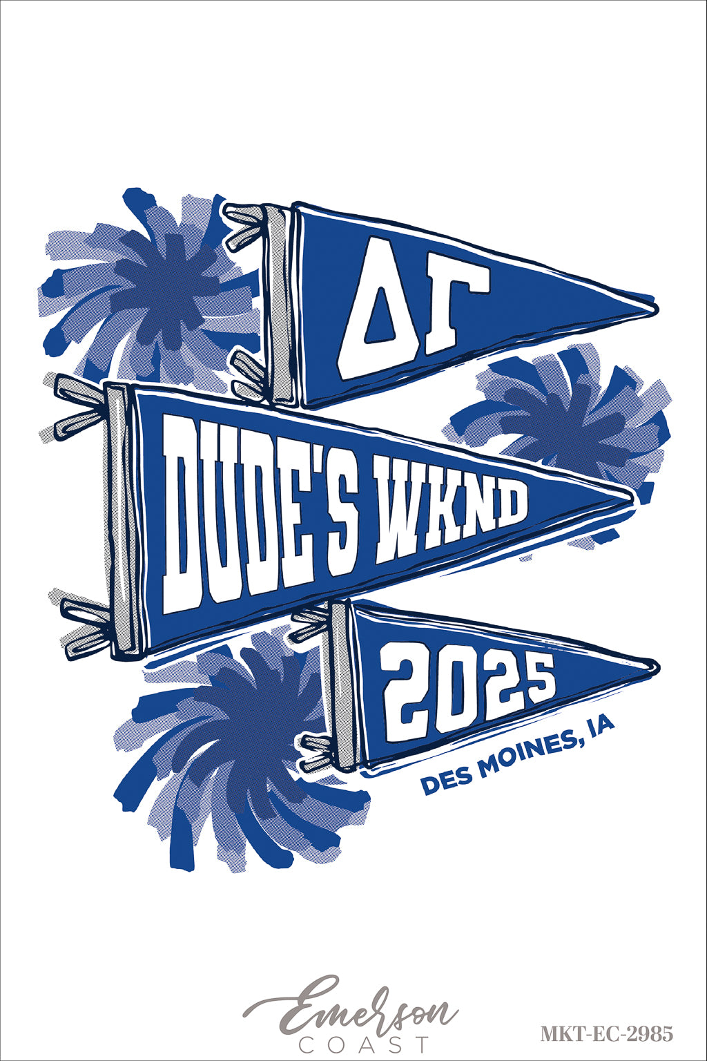 Delta Gamma Drake University Dude's Weekend Tee
