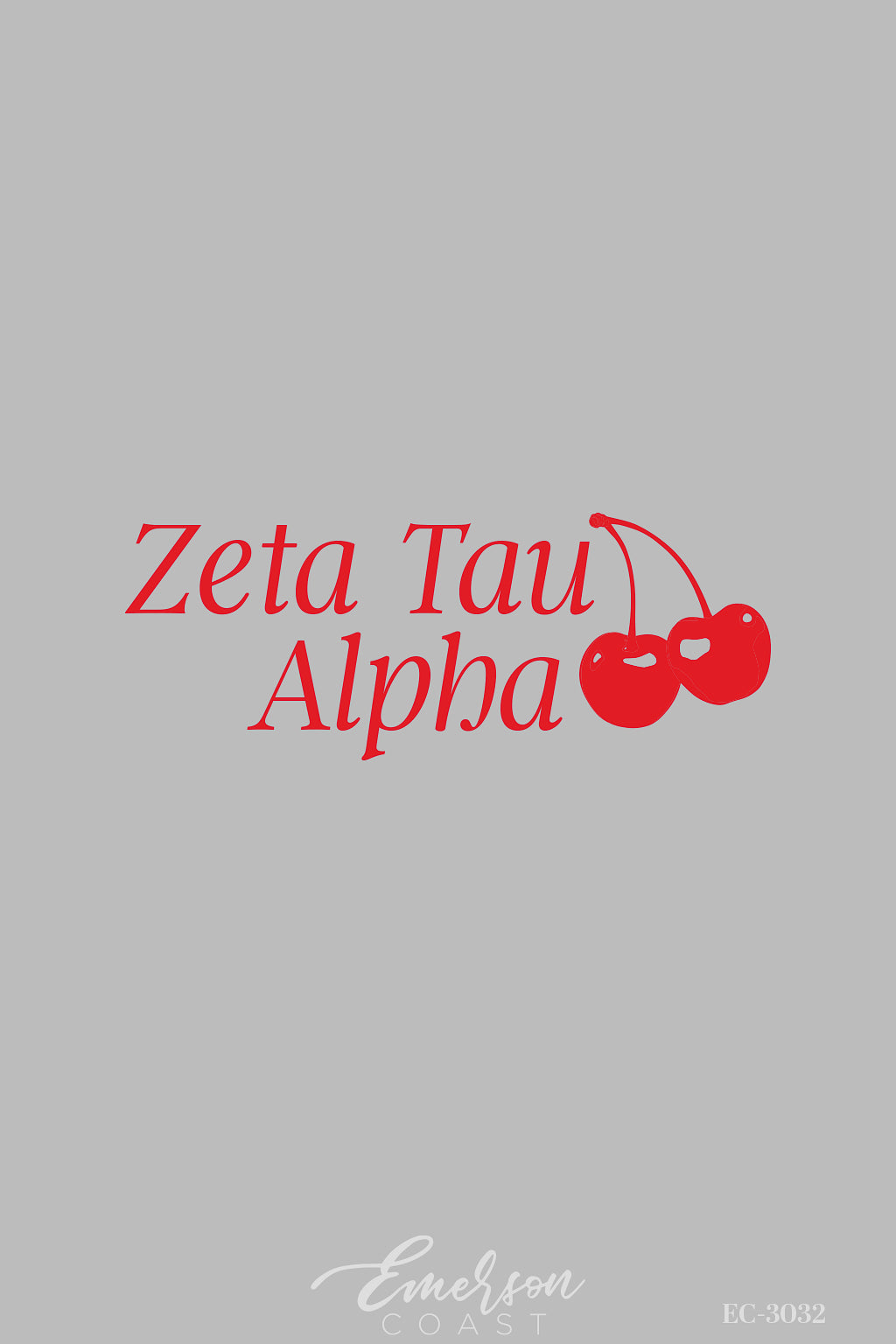 Zeta Tau Alpha Merrimack College Cherry Sweatpants