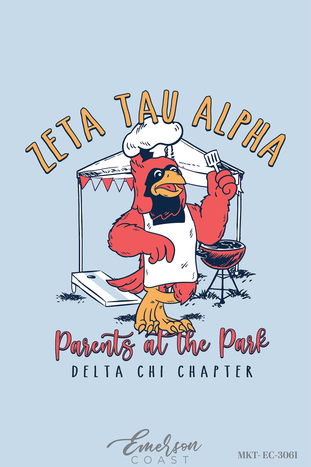 Zeta Tau Alpha William Jewell College Parents At The Park Tee