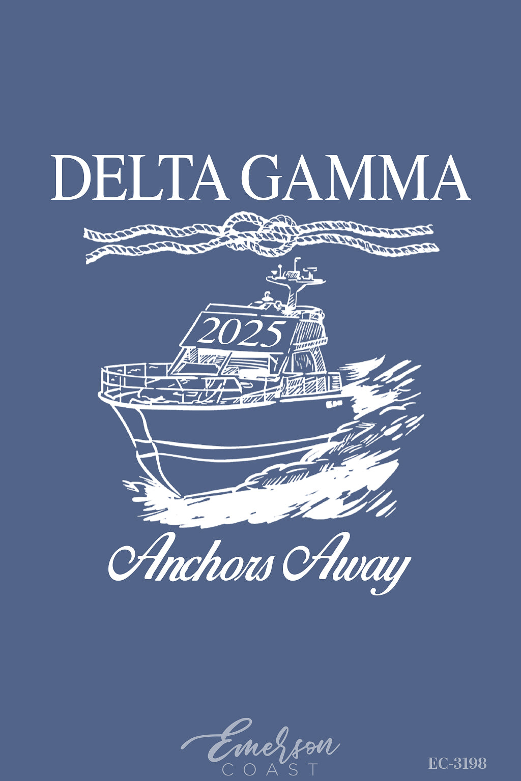 Delta Gamma University of Texas Anchors Away Date Party Tee