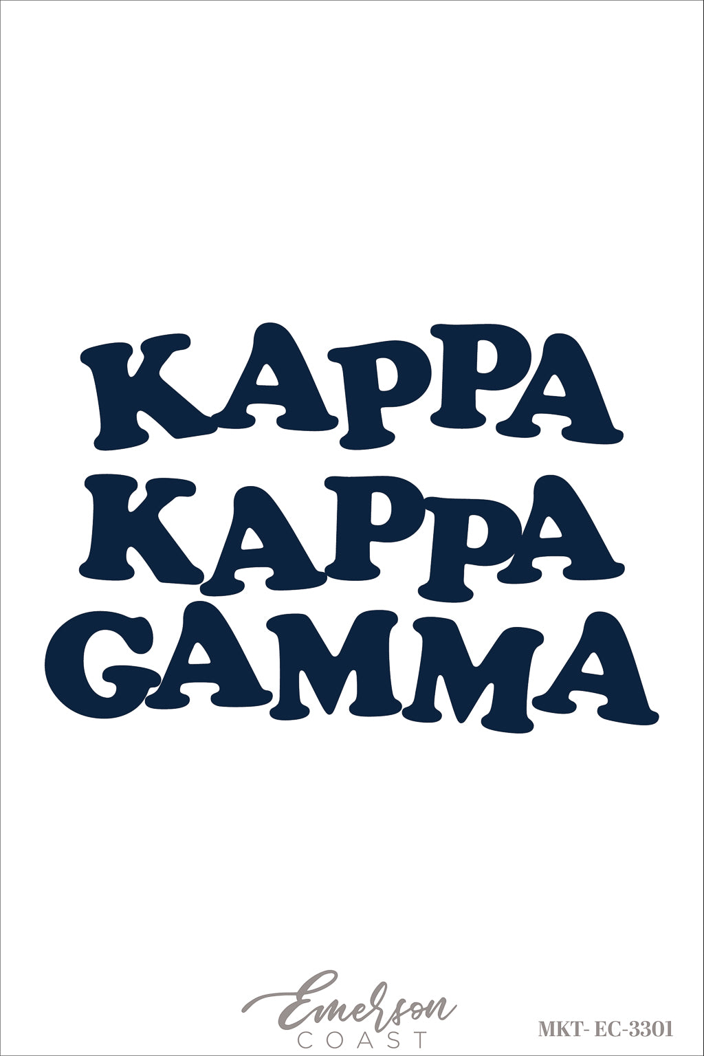Kappa Kappa Gamma Georgia Southern University Bubble Set Hoodie